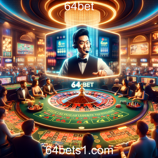 A Experiência Imersiva do Cassino Ao Vivo no 64bet
